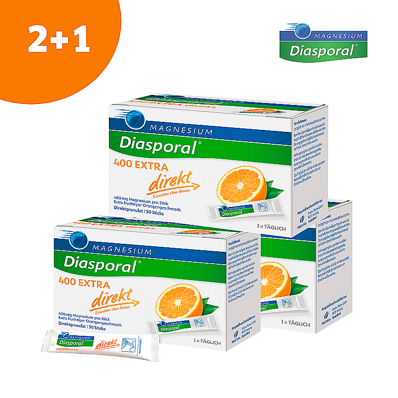 Magnesium-Diasporal® 400 EXTRA direkt 50 - 2+1