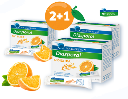Magnesium-Diasporal® 400 EXTRA direkt 20 - 2+1