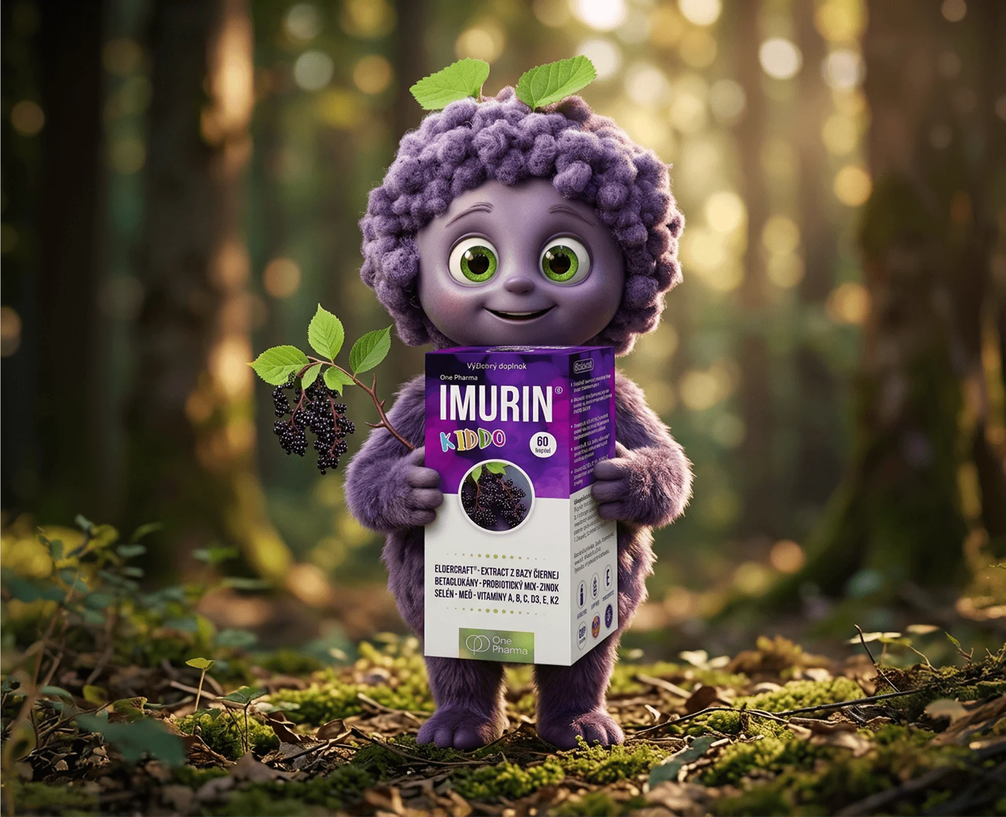 Imurin Kiddo, 60 kapsúl