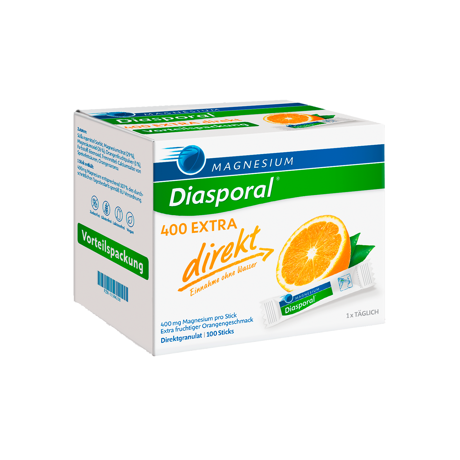 Magnesium-Diasporal® 400 EXTRA direkt 100